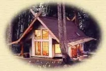 Photograph of Seido-En Forest House, Salt Spring Island