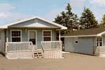 Photograph of Peck's Housekeeping Cottages, Louisbourg
