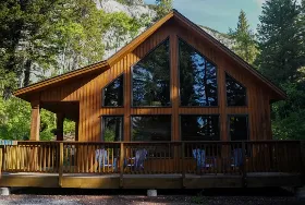 Photograph of Crowsnest River Chalets, Blairmore