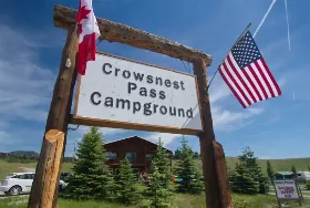 Photograph of Crowsnest Pass Campground, Bellevue