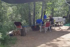 Photograph of Hope Lake Campground, Athabasca