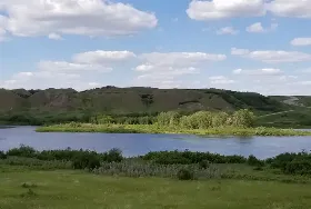 Photograph of Big Knife Provincial Park, Stettler