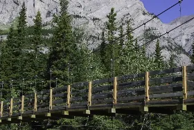 Photograph of Eau Claire Campground, Canmore