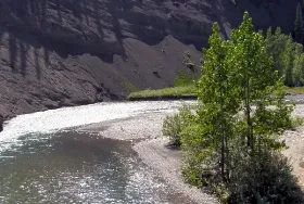 Photograph of Ram Falls Provincial Recreation Area, Lake Louise