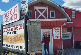 Photograph of Chuckwagon Cafe, Turner Valley