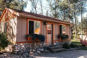 Photograph of Patricia Lake Bungalows, Jasper