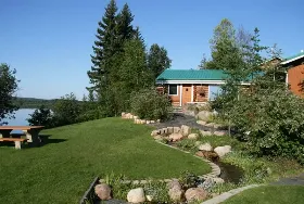 Photograph of Christina Lake Lodge, Conklin
