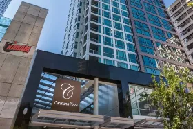 Photograph of Carmana Plaza, Vancouver