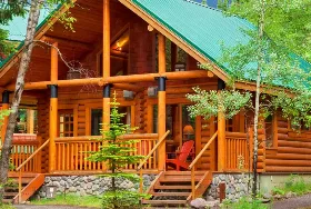 Photograph of Cathedral Mountain Lodge, Field