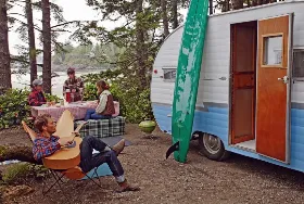 Photograph of Bella Pacifica Campground, Tofino