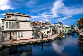 Photograph of Westbay Marine Village, Victoria