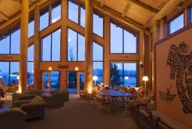 Photograph of Tsa-Kwa-Luten Lodge, Quathiaski Cove