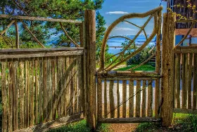 Photograph of Hollyhock Centre, Cortes Island