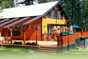 Photograph of Mt. Robson Mountain River Lodge, Mount Robson