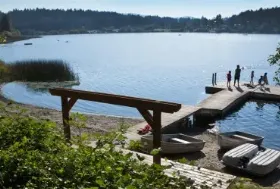 Photograph of St. Mary Lake Resort, Salt Spring Island