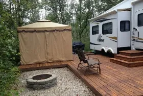 Photograph of Debonair Campground, St. Malo
