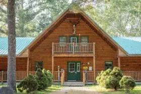 Photograph of Metepenagiag Lodge, Red Bank