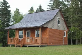 Photograph of An Island Chalet, Welshpool