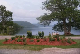 Photograph of Mackinnon's Campground, East Lake Ainslie