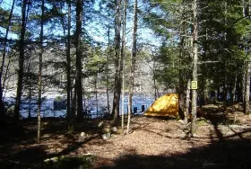 Photograph of Bear Falls Wilderness Camping, Bangs Falls