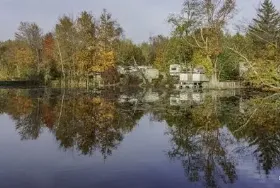 Photograph of The Breezes Trailer Park, Acton
