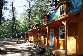 Photograph of Santa's Whispering Pines Trailer Park, Bracebridge