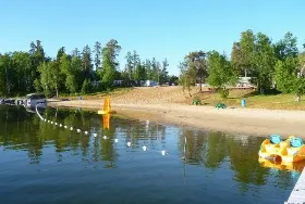 Photograph of Cameron's Beach Trailer Park, Iroquois Falls