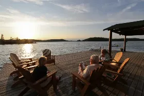 Photograph of Ojibway Family Lodge, Temagami