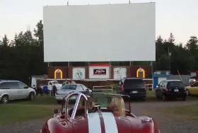Photograph of Brackley Drive In Theatre, Brackley Beach