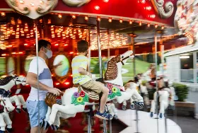 Photograph of Burlington Amusement Park, Kensington