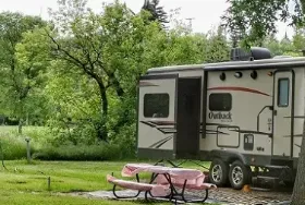 Photograph of River Park Campground - Moose Jaw, Moose Jaw