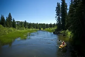 Photograph of Flotten Lake South Campground, Dorintosh