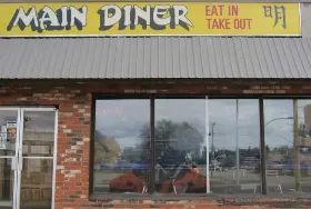 Photograph of Main Diner Restaurant, North Battleford