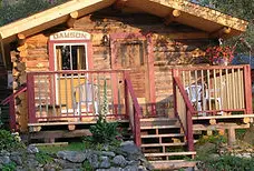 Photograph of Whitehouse Cabins, Dawson City